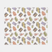 Couverture Polaire AMIS™ | Motif d'icône Poka Dot (Devant (Horizontal))