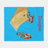 Couverture Polaire Amis patinage (Devant (Horizontal))