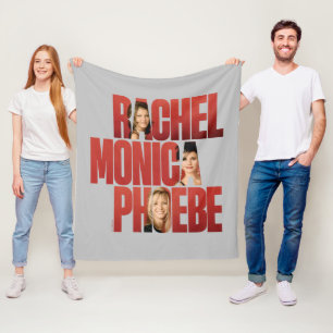 Couverture Polaire AMIS™ Rachel, Monica & Phoebe