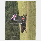 Couverture Polaire AMISH pour TRUMP (Devant)