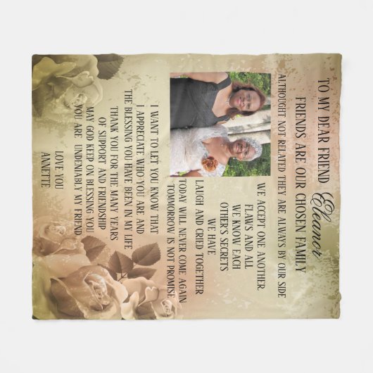 Couverture Polaire Amitié (Devant (Horizontal))