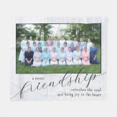 Couverture Polaire Amitié Fleece Blanket (Devant (Horizontal))