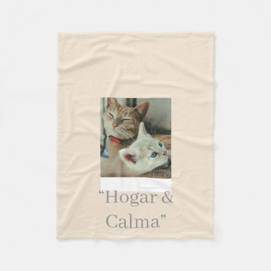 Couverture Polaire 👉 Amor calentito (Devant)