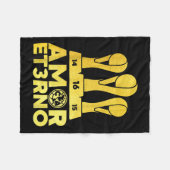 Couverture Polaire Amor Et3rno America Tricampeon (Devant (Horizontal))