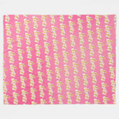 Couverture Polaire Amour (Devant (Horizontal))
