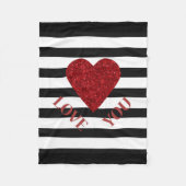 Couverture Polaire Amour (Devant)