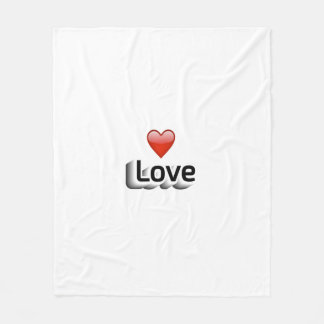 Couverture Polaire Amour