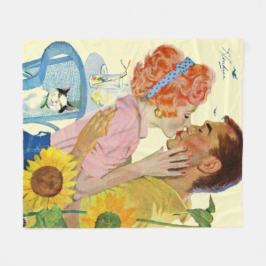 Couverture Polaire Amour (Devant (Horizontal))