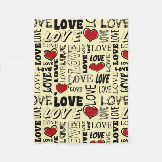 Couverture Polaire Amour (Devant)