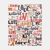 Couverture Polaire Amour 1 (Devant)