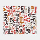 Couverture Polaire Amour 1 (Devant (Horizontal))