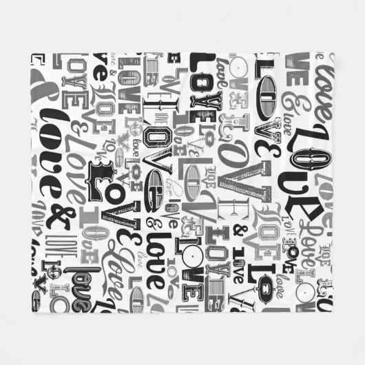 Couverture Polaire Amour 3 (Devant (Horizontal))