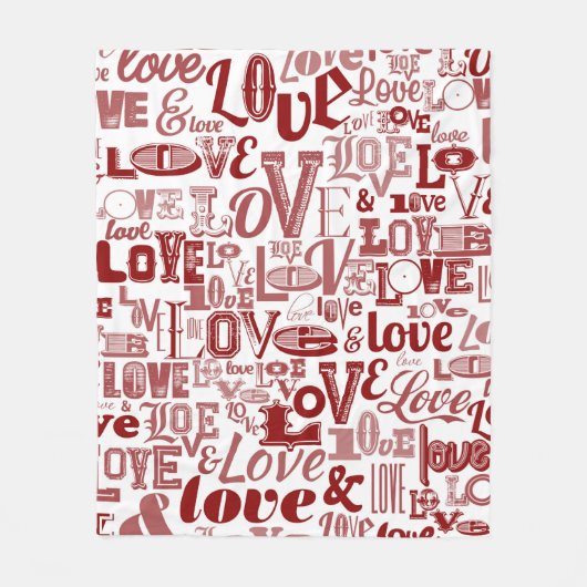 Couverture Polaire Amour 6 (Devant)