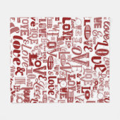 Couverture Polaire Amour 6 (Devant (Horizontal))