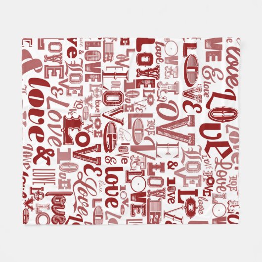 Couverture Polaire Amour 6 (Devant (Horizontal))