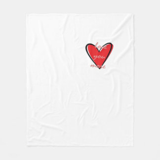 Couverture Polaire Amour à Plus Créatif Style Minimaliste