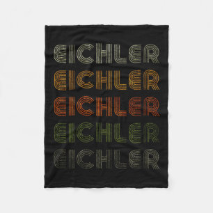Couverture Polaire Amour Coeur Eichler Tee Grunge Style Vintage Noir