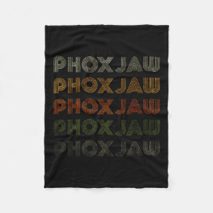 Couverture Polaire Amour Coeur Phoxjaw Tee Grunge Style Vintage Noir