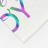 Couverture Polaire Amour Coloré Et Joie (Coin)