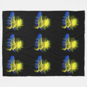 Couverture Polaire Amour dauphin (Devant (Horizontal))