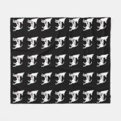 Couverture Polaire Amour de chiwawa (Devant (Horizontal))