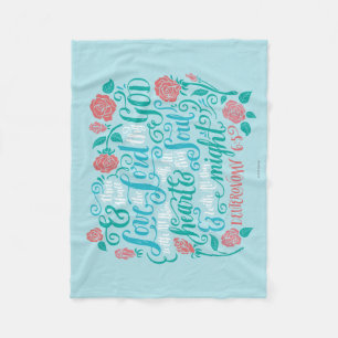 Couverture Polaire Amour de Shalt de mille le seigneur thy Dieu