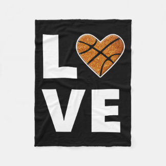 Couverture Polaire Amour du basket-ball