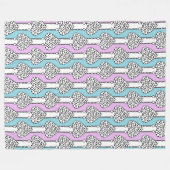 Couverture Polaire Amour, Saint-Valentin (Devant (Horizontal))