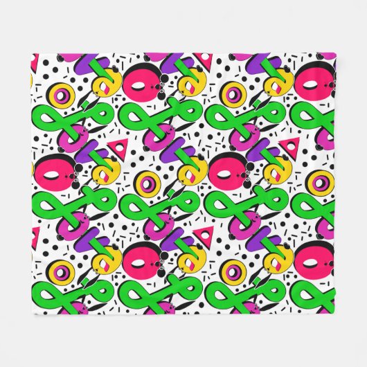 Couverture Polaire Amour, Saint Valentin (Devant (Horizontal))