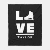 Couverture Polaire Amour Synchrone Et Patinage En Direct (Devant)