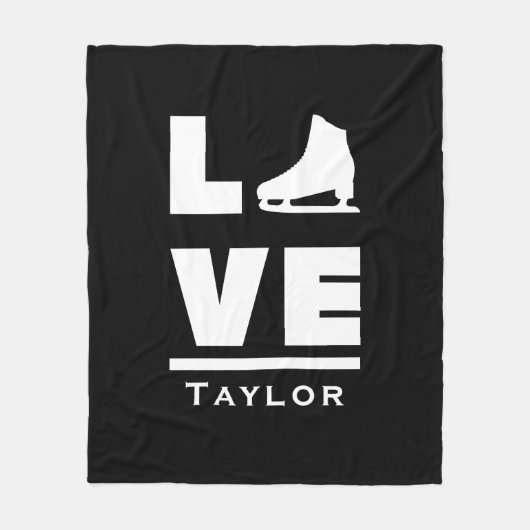 Couverture Polaire Amour Synchrone Et Patinage En Direct (Devant)