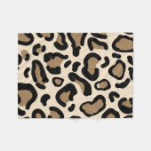 Couverture Polaire Amoureux des animaux Motifs couleur tigre (Devant (Horizontal))