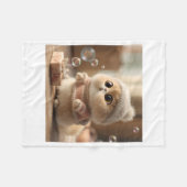Couverture Polaire amoureux des chats (Devant (Horizontal))