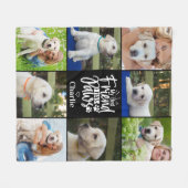 Couverture Polaire Amoureux des chiens Animal de compagnie moderne Pe (Devant (Horizontal))