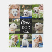 Couverture Polaire Amoureux des chiens moderne Animaux de compagnie P (Devant)