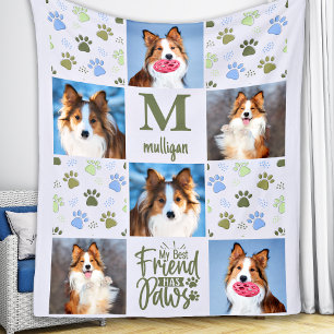 Couverture Polaire Amoureux des chiens Personnalisé 6 Animaux de comp
