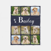 Couverture Polaire Amoureux des chiens Personnalisé Animaux de compag (Devant)