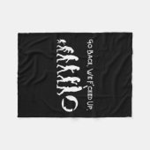 Couverture Polaire Amusant anti-Trump - Retour ! Trump Evolution Tee (Devant (Horizontal))