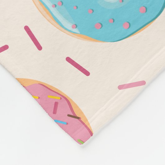Couverture Polaire Amusant Donut (Coin)