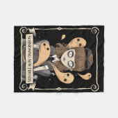 Couverture Polaire Amusant Halloween Graphisme Éffrayants spiritueux (Devant (Horizontal))