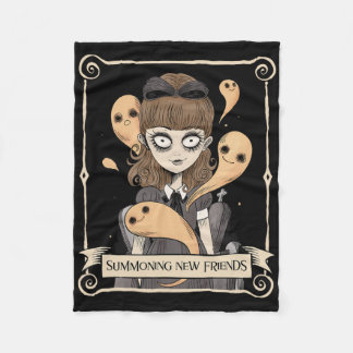 Couverture Polaire Amusant Halloween Graphisme Éffrayants spiritueux