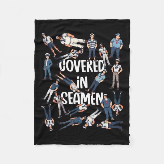 Couverture Polaire Amusant Inapproprié Embarrasser Adulte Humour Sail (Devant)