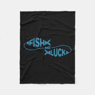 Couverture Polaire Amusant Pêche Chuck Pêcheur Poisson Moi Chuck
