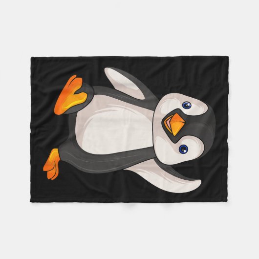 Couverture Polaire Amusant Penguin Vêtements S Uni-adultes Enfants B (Devant (Horizontal))