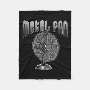 Couverture Polaire Amusant Pun Fan Métal Pour Refroidir Hard Rock Jok