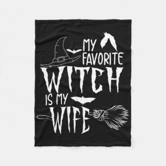 Couverture Polaire Amusante Idée cadeau Halloween Mari Femme Éffrayan