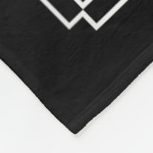 Couverture Polaire Amusante mariée Mariage de la fête de baccalauréat (Coin)