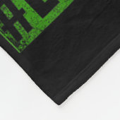 Couverture Polaire Amusante Santé Mentale Verte S Sensibilisation Fin (Coin)