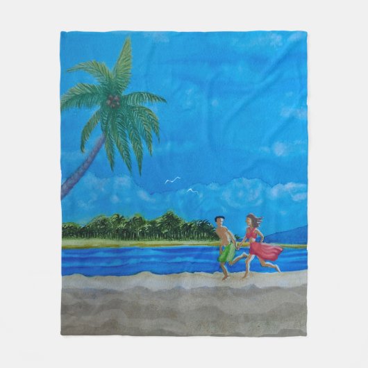 Couverture Polaire Amusement au Sun Run (Devant)