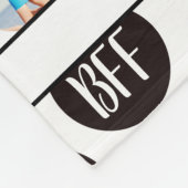 Couverture Polaire Amusement moderne BEST AMIS Photo Polka Dot SM (Coin)